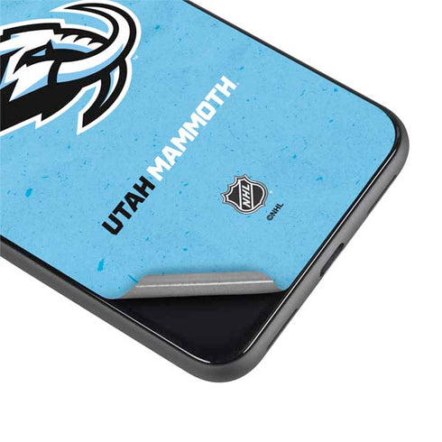 NHL Utah Mammoth Distressed Blue Google Pixel 4 XL Skin